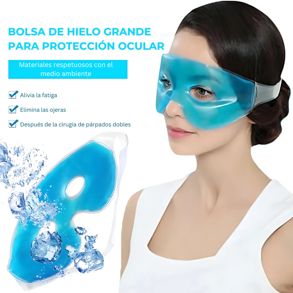 Máscara refrescante para los ojos