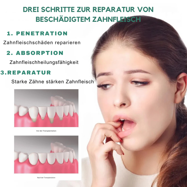 Gumora™ Vaarwel gegen Zahnfleischbeschwerden