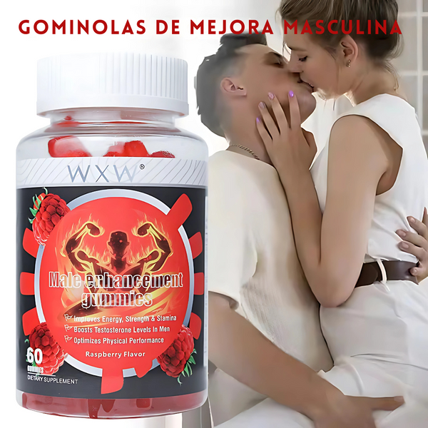 Mannen Vitaliteits Gummies ¡Mejora tu rendimiento y prolonga tu intimidad!
