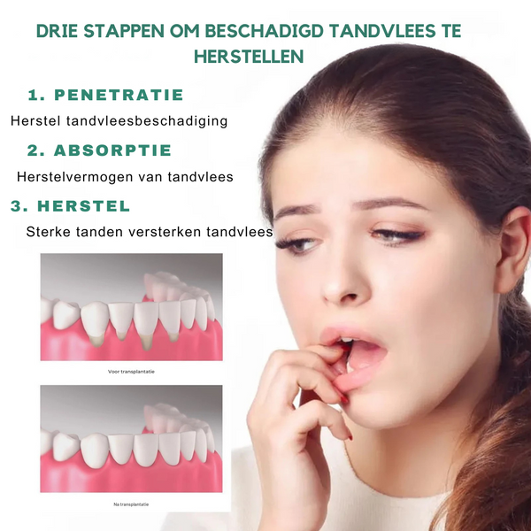Gumora™ Vaarwel tegen Tandvleesklachten