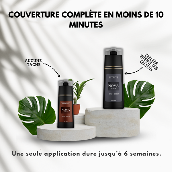 NovaHair Shampooing Magique de Changement de Couleur