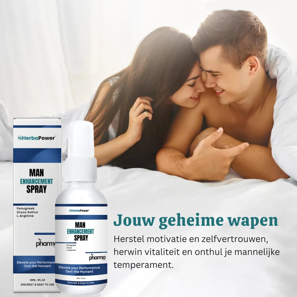 HerbaPower™ – Algeuze Spray | Keiharde Erecties in Slechts 43 Seconden!