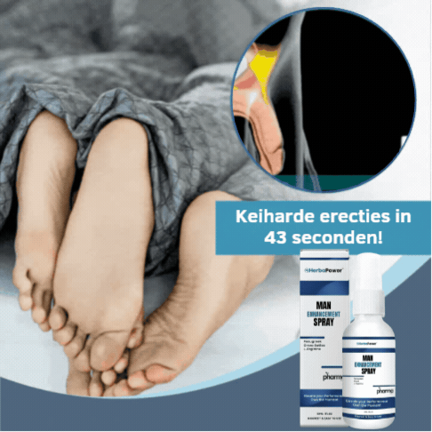 HerbaPower™ – Algeuze Spray | Keiharde Erecties in Slechts 43 Seconden!