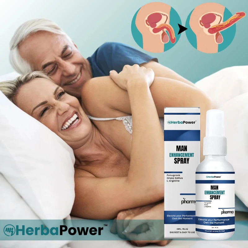 HerbaPower™ – Algeuze Spray | Keiharde Erecties in Slechts 43 Seconden!