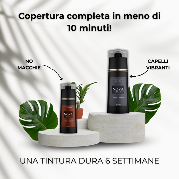 NovaHair Shampoo Magico Cambia Colore