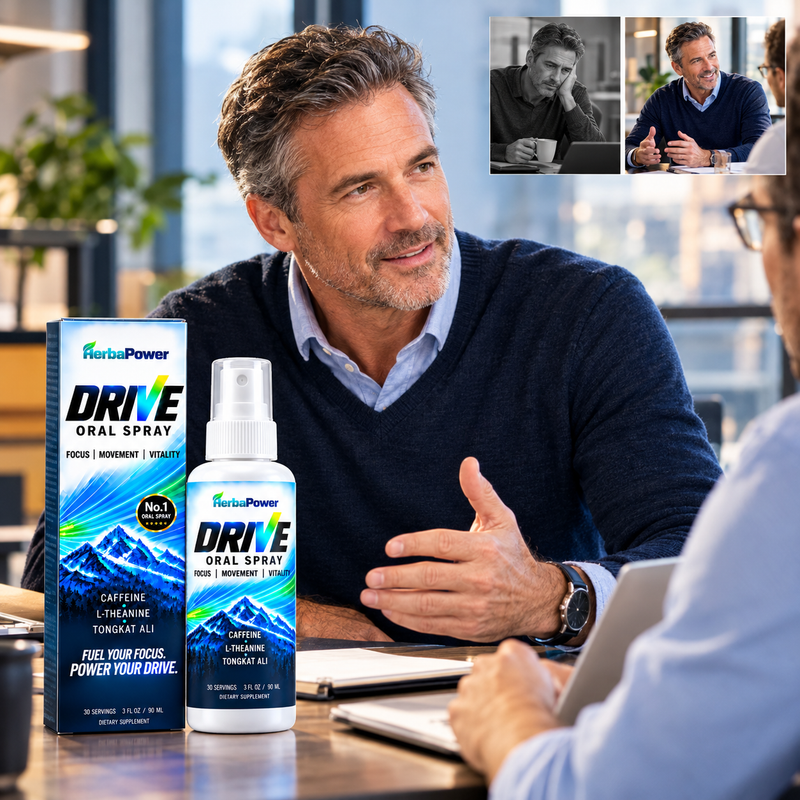 HerbaPower Orale Spray | Proef Tongkat METEEN en herwin focus in slechts 5 minutes!