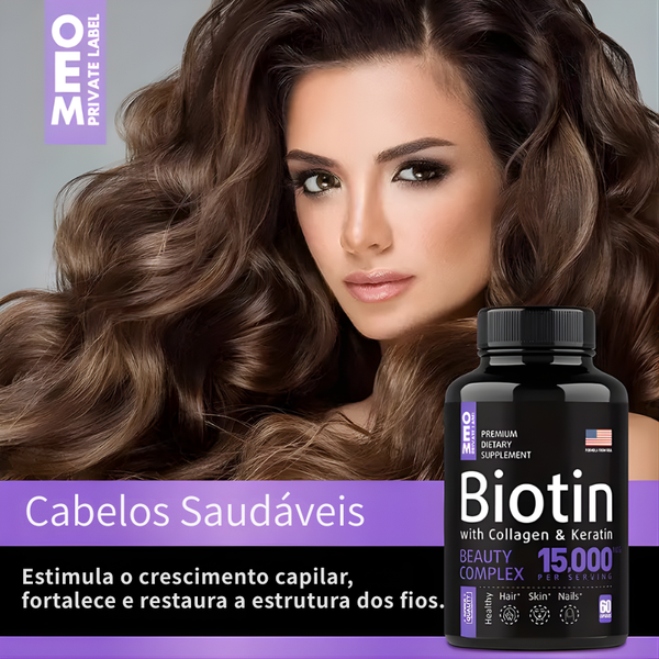 Suplemento Potente de Biotina