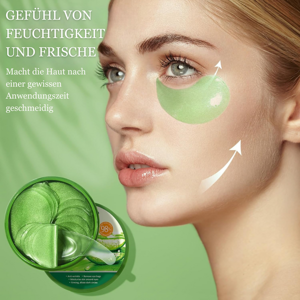Erfrischende Aloe Vera Augenmasken
