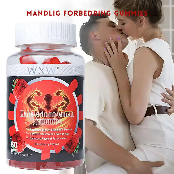 Mannen Vitaliteits Gummies  Forbedr dine præstationer og forlæng din intimitet!