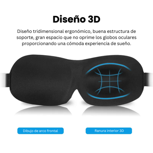 Máscara de sueño de lujo mejorada