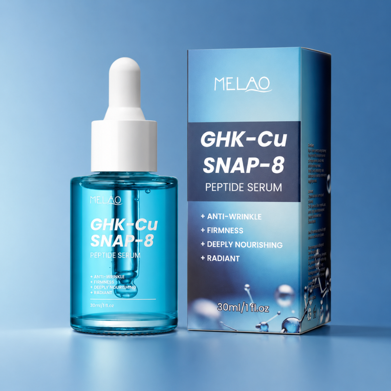 Siero peptidico GHK-Cu SNAP-8 | Riduzione visibile delle rughe — Risultati già dalla prima settimana