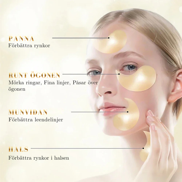 Gyllene Ögonmask Fuktgivande