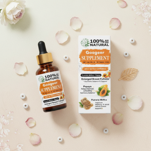 Googeer VolleBoost Naturlig Brystforstørrer Urtekosttilskud