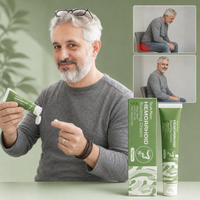 Hemorrhoid Soothing Cream | Immediate Relief from Itching & Pain — Fast-Acting Results