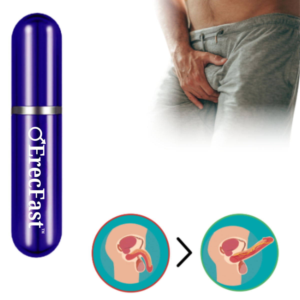 ErecFast™ impotentie spray | Herstelt je erectie met 97% in 3 minuten!