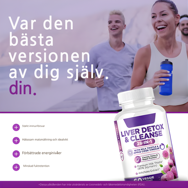 Naturlig Lever Detox Plus