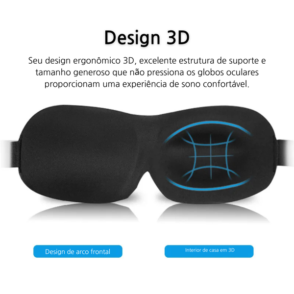 Máscara de Sono Luxe Melhorada