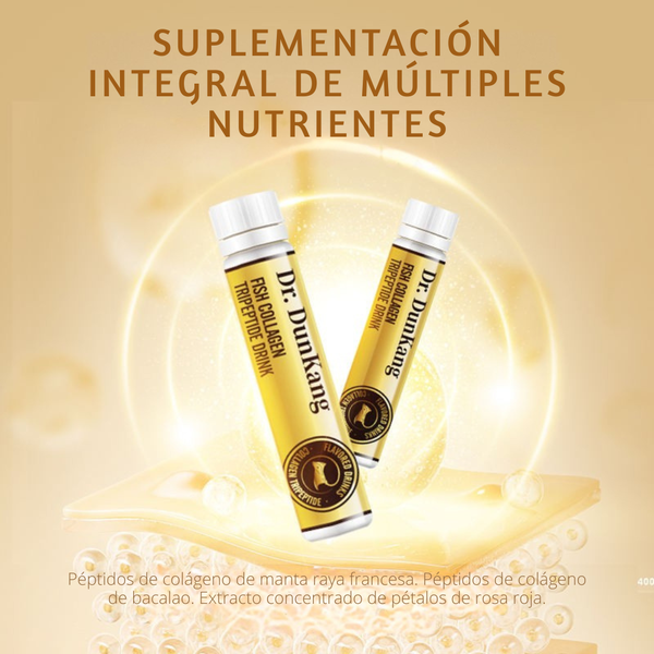 Bebida de impulso de colágeno marino