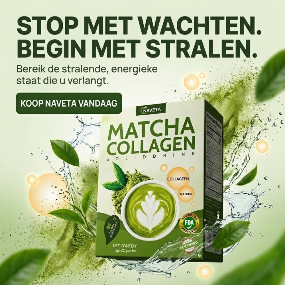 Matcha Collagen Solid Drink | Restores Aging Skin & Boosts Energy — Visible Glow Guaranteed in 7 Days!