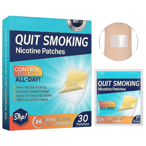 QuickQuit® Pleisters | Stoppen met roken in slechts 24 uur, zonder terugval en ontwenningsverschijnselen!