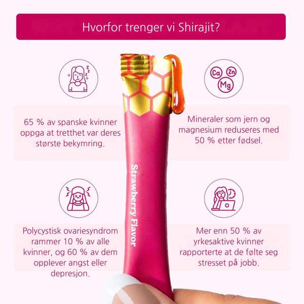 Energikraft Honningstenger for kvinner