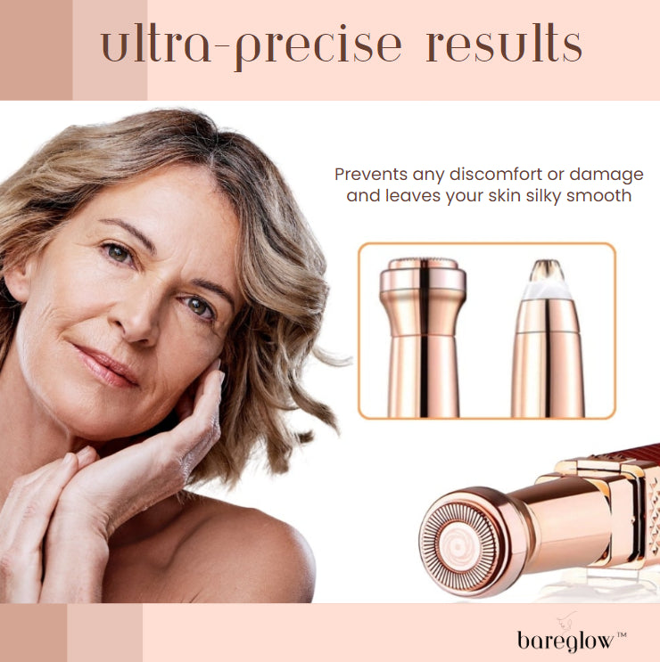 BareGlow™ Gezichtshaar Verwijderaar | Onthul direct een gladde, stralende huid! - PharmaXtra