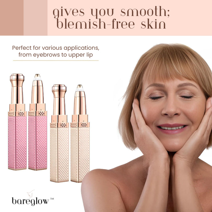 BareGlow™ Gezichtshaar Verwijderaar | Onthul direct een gladde, stralende huid! - PharmaXtra