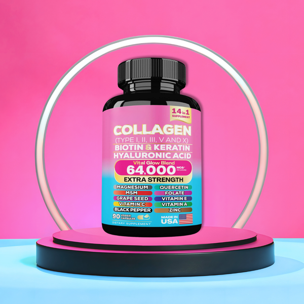 Collageen Beauty Boost Capsules | Stevige, Gladde & Stralende Huid van Binnenuit - PharmaXtra