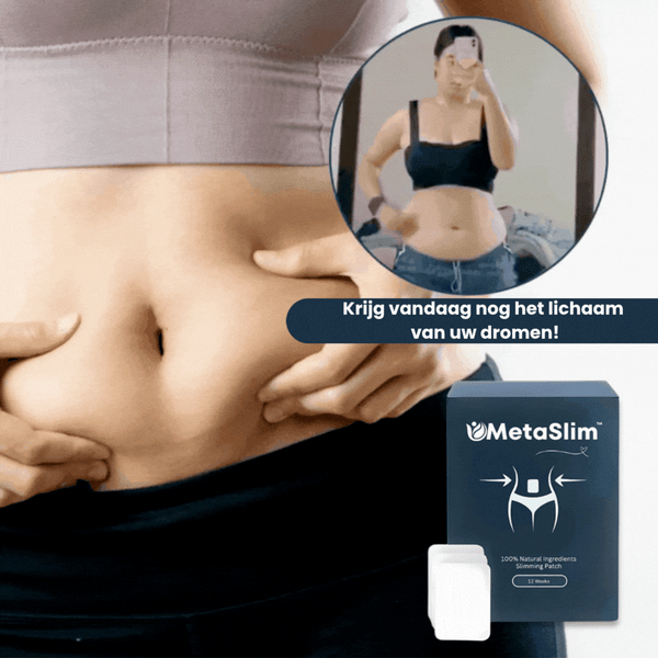 MetaSlim™ Patch  Verlies tot 89% buikvet in 7 dagen - snel en gemakkelijk!