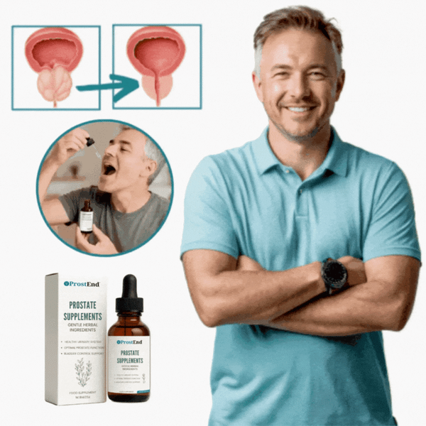 ProstEnd™  Prostaat Ondersteunende Druppels  Vermindert Vergrote Prostaat met 53% in Slechts 5 D