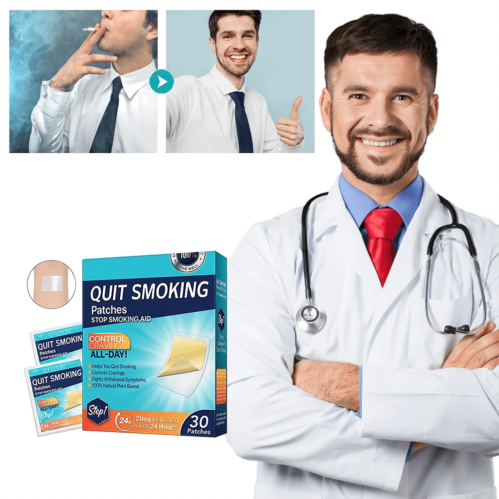 QuickQuit® Pleisters | Stoppen met roken in slechts 24 uur, zonder terugval en ontwenningsverschijnselen! - PharmaXtra