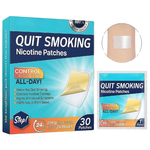 QuickQuit® Pleisters | Stoppen met roken in slechts 24 uur, zonder terugval en ontwenningsverschijnselen! - PharmaXtra