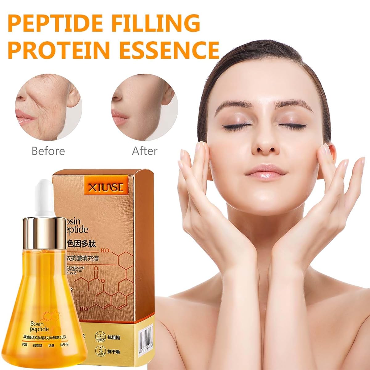 XIUSE Bosin Peptide Gezichtsserum | Ga veroudering tegen en vernieuw je huid! - PharmaXtra