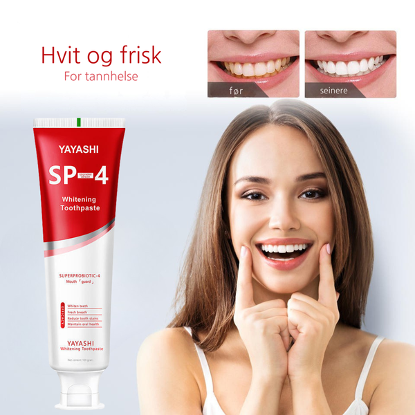 All Smiles Hvitt Smil Tannkrem