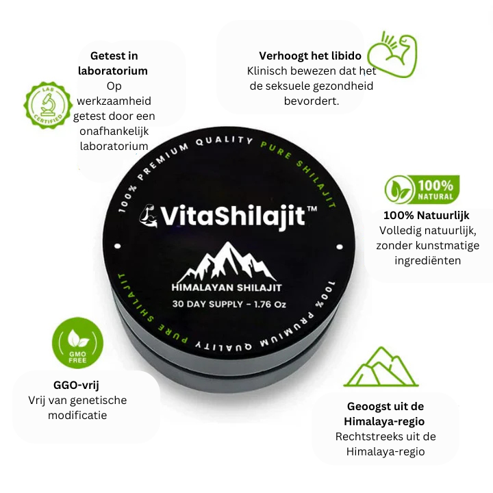 VitaShilajit™ | Verbeter uw intimiteit vandaag nog!